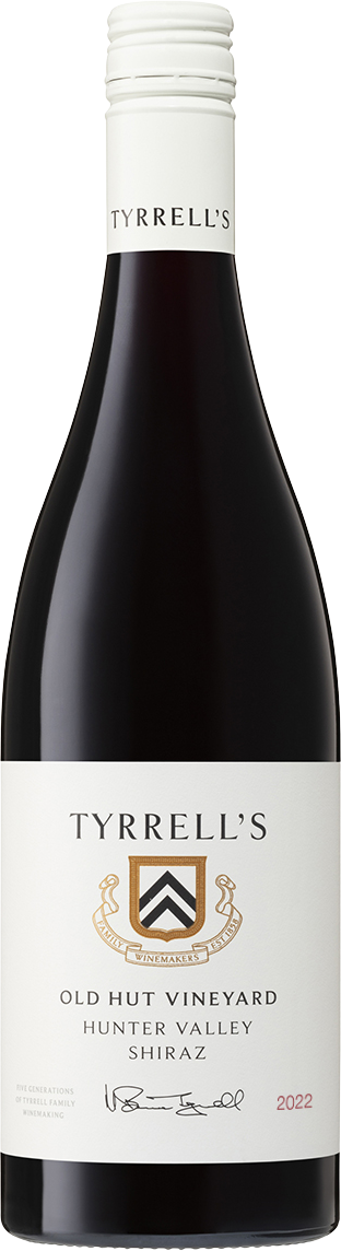 Tyrrell’s Wines Single Vineyard Old Hut Shiraz  2022 Hunter Valley